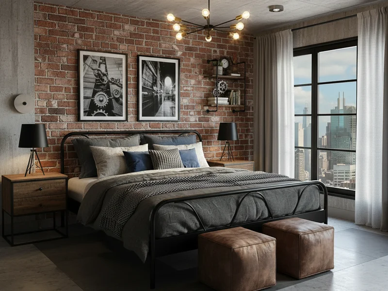 Chambre transformée en Industriel