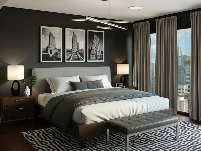 Chambre transformée en Moderne